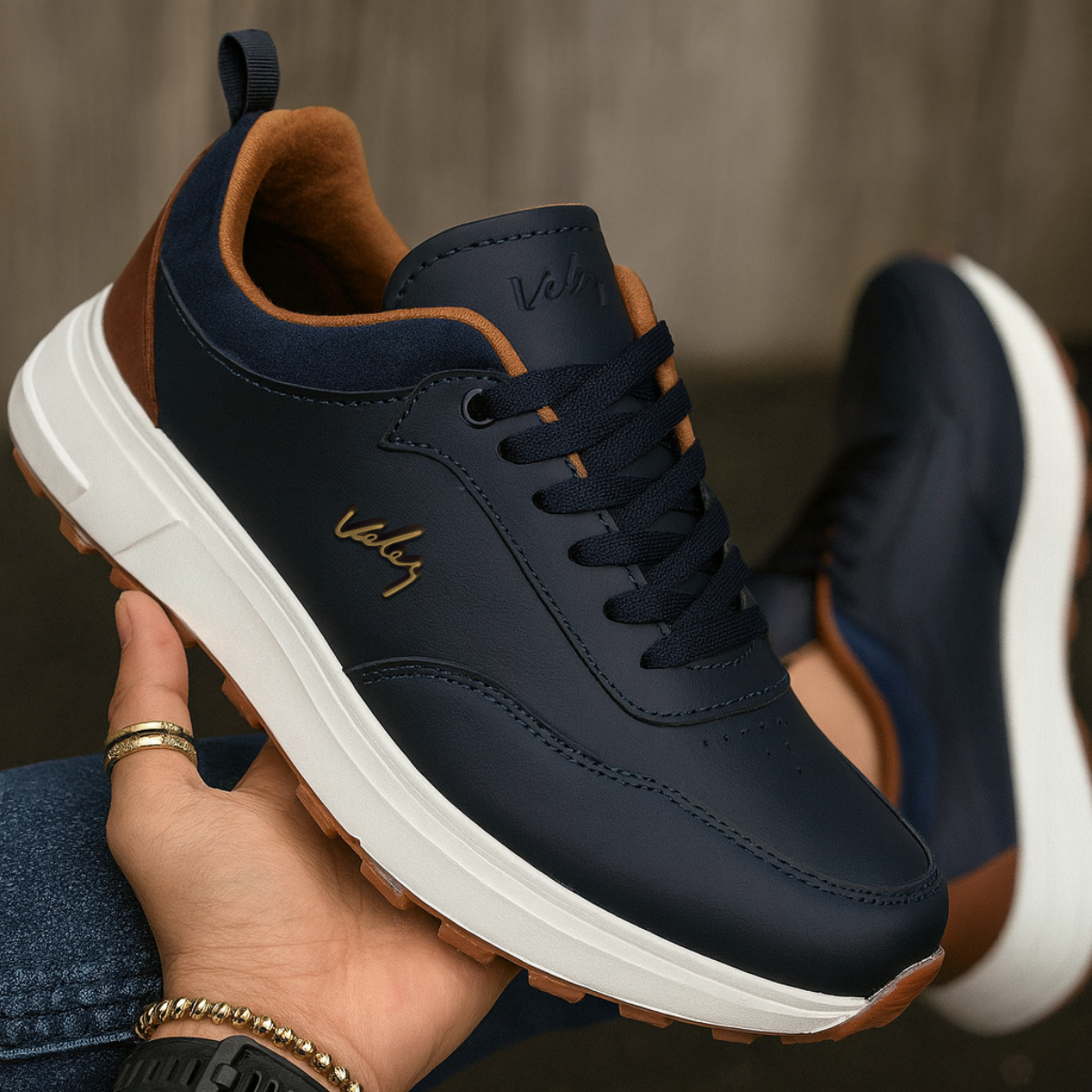 VLZ Clasico Casual en Cuero Dacota para Caballero